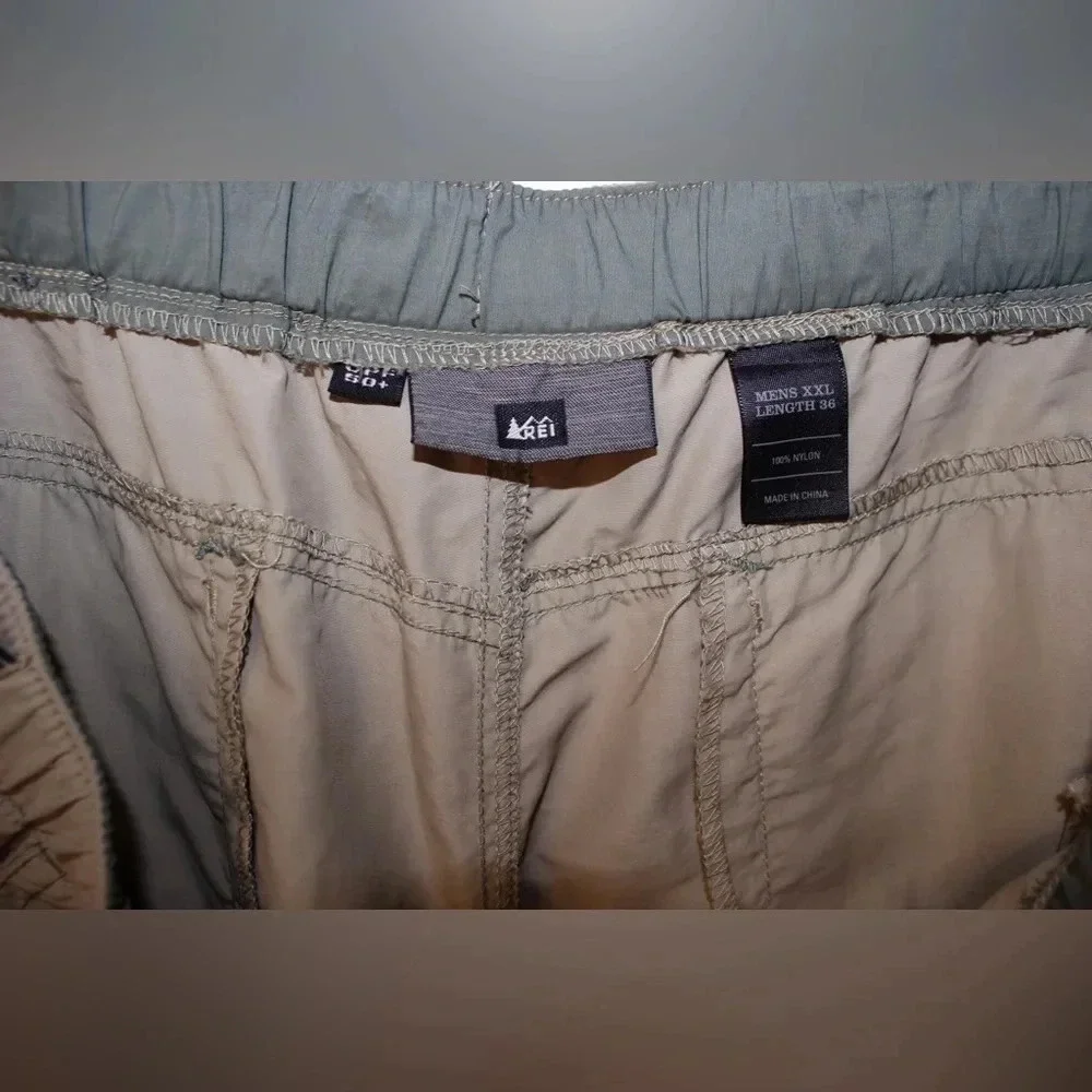 Men’s REI Co-op Sahara Convertible Outdoor Hiking Cargo Pants Size XXL x 36”